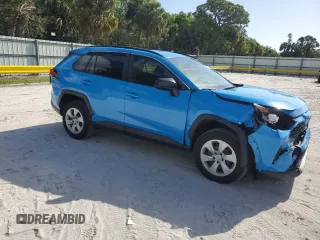 2021 Toyota RAV4 LE with VIN JTMH1RFV3MD068430, listed as a Copart auction lot 51929535 with 35,868 mi miles and Non Repairable. Bid and sale history available at carsss.com. Image 4.