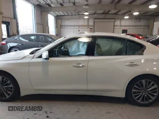 2021 Infiniti Q50 Luxe with VIN JN1EV7BP5MM706912, listed as a IAAI auction lot 41419631 with 40,233 mi miles and . Bid and sale history available at carsss.com. Image 15.