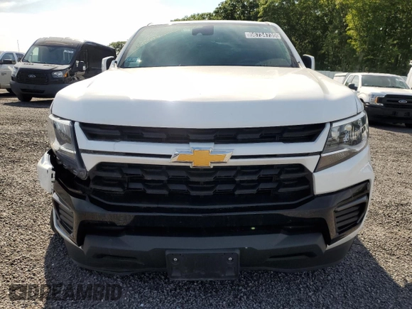 2022 Chevrolet Colorado 2WD LT with VIN 1GCHSCEA8N1235960, listed as a Copart auction lot 56734735 with 56,973 mi miles and Clean title. Bid and sale history available at DreamBid. Image 5.