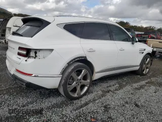 2022 Genesis GV80 Advanced Plus with VIN KMUHCESC4NU101411, listed as a Copart auction lot 77366134 with 37,023 mi miles and Salvage title. Bid and sale history available at DreamBid. Image 3.