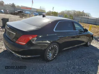 2017 Genesis G90 5.0L Ultimate with VIN KMHG54JH2HU025932, listed as a Copart auction lot 49902445 with 130,185 mi miles and Clean Title. Bid and sale history available at carsss.com. Image 3.