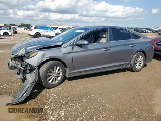 2018 Hyundai Sonata SE z VIN 5NPE24AF3JH625863, wystawiony jako Copart lot #59015225 z przebiegiem 55 070 mil mil oraz Czysty tytuł • Clean title. Historia ofert i sprzedaży dostępna na DreamBid. Obrazek 1.