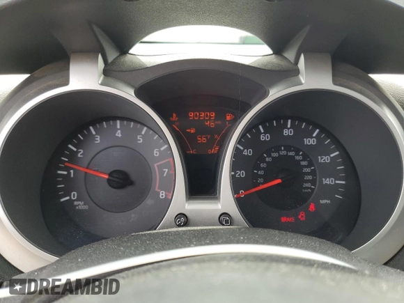 2011 Nissan Juke SV with VIN JN8AF5MR8BT007681, listed as a Copart auction lot 51650135 with 90,309 mi miles and Clean Title. Bid and sale history available at carsss.com. Image 9.