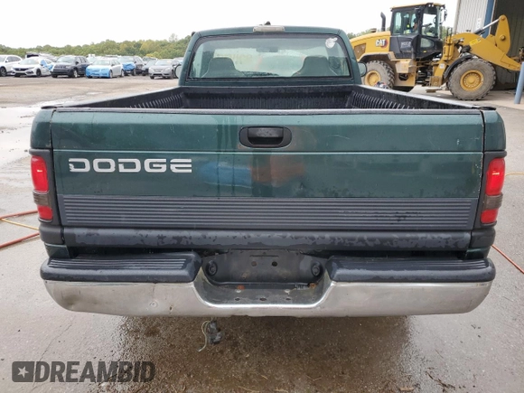 1998 Dodge Ram 2500 with VIN 3B7KC26Z1WM291051, listed as a Copart auction lot 72761804 with 139,926 mi miles and Salvage Title. Bid and sale history available at carsss.com. Image 6.
