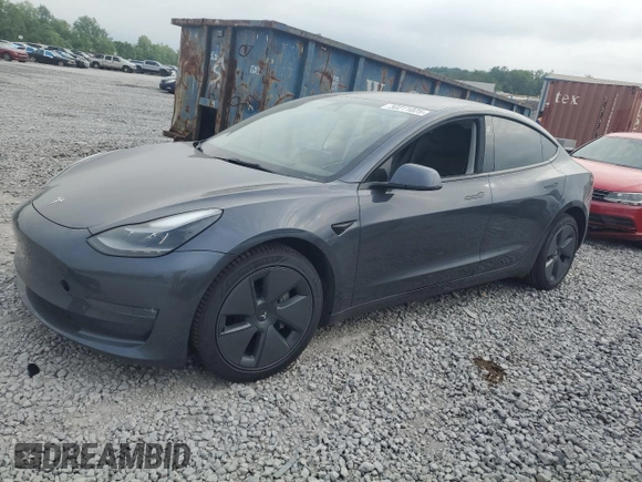 2022 Tesla Model 3 Long Range with VIN 5YJ3E1EB8NF172896, listed as a Copart auction lot 50211025 with Not Provided miles and Salvage Title. Bid and sale history available at DreamBid. Image 1.