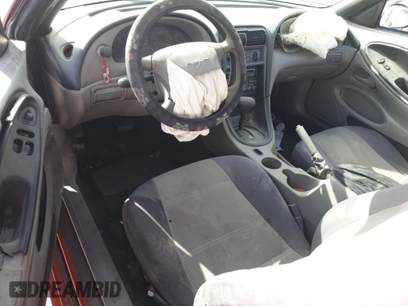2002 Ford Mustang Standard with VIN 1FAFP40462F162298, listed as a Copart auction lot 49932615 with 0 mi miles and Salvage Title. Bid and sale history available at carsss.com. Image 8.