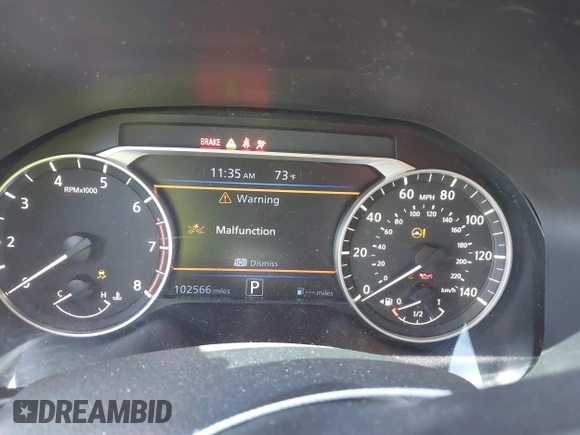 2019 Nissan Altima S with VIN 1N4BL4BV1KC154384, listed as a IAAI auction lot 41733885 with 102,566 mi miles and . Bid and sale history available at DreamBid. Image 7.