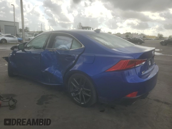 2020 Lexus IS 300 F Sport z VIN JTHGA1D20L5108105, wystawiony jako Copart lot #86519234 z przebiegiem 52 912 mil mil oraz Nie do naprawy • Non repairable. Historia ofert i sprzedaży dostępna na DreamBid. Obrazek 2.