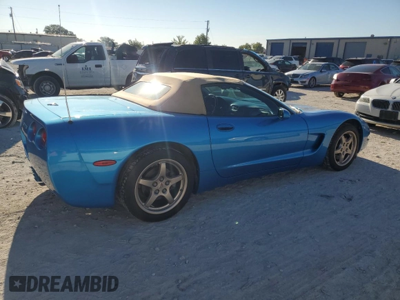 2000 Chevrolet Corvette with VIN 1G1YY32G3Y5129252, listed as a Copart auction lot 69536004 with 59,336 mi miles and Salvage Title. Bid and sale history available at carsss.com. Image 3.