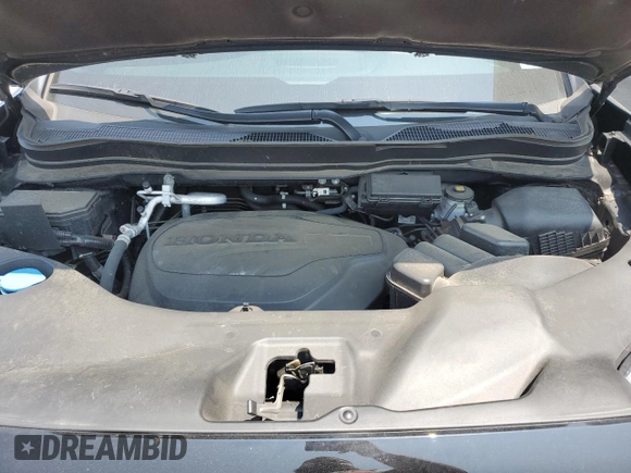 2023 Honda Ridgeline Black Edition with VIN 5FPYK3F84PB016684, listed as a Copart auction lot 58999785 with 45,171 mi miles and Salvage title. Bid and sale history available at DreamBid. Image 11.