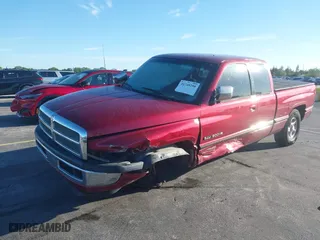 1996 Dodge Ram 1500 with VIN 3B7HC13Y1TG122318, listed as a IAAI auction lot 41748298 with 154,039 mi miles. Bid and sale history available at carsss.com. Image 2.