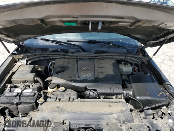 2020 Infiniti QX80 Luxe z VIN JN8AZ2NFXL9703516, wystawiony jako Copart lot #56106045 z przebiegiem 105 257 mil mil oraz Szkoda całkowita • Salvage title. Historia ofert i sprzedaży dostępna na DreamBid. Obrazek 12.