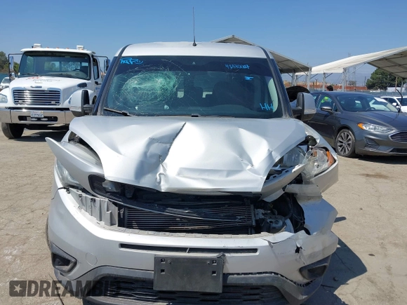 2021 Ram ProMaster City Cargo Tradesman SLT with VIN ZFBHRFBB6M6T38499, listed as a IAAI auction lot 42190007 with 73,186 mi miles. Bid and sale history available at carsss.com. Image 12.