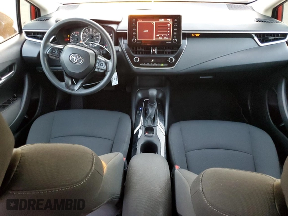 2021 Toyota Corolla LE with VIN 5YFEPMAE4MP166567, listed as a Copart auction lot 52805805 with 81,209 mi miles and Salvage Title. Bid and sale history available at DreamBid. Image 8.