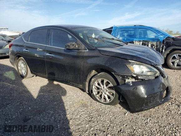 2018 Nissan Sentra SV with VIN 3N1AB7AP8JL636059, listed as a Copart auction lot 49427875 with 128,281 mi miles and Salvage Title. Bid and sale history available at carsss.com. Image 4.