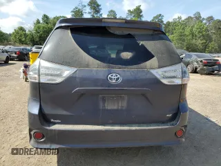 2020 Toyota Sienna SE with VIN 5TDXZ3DC9LS072925, listed as a Copart auction lot 56758795 with 55,593 mi miles and Salvage title. Bid and sale history available at DreamBid. Image 6.