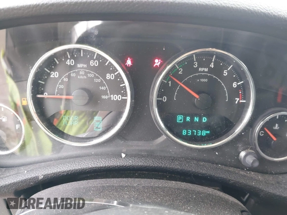 2017 Jeep Wrangler Sport with VIN 1C4AJWAG9HL611476, listed as a IAAI auction lot 42378058 with 83,738 mi miles and . Bid and sale history available at DreamBid. Image 7.