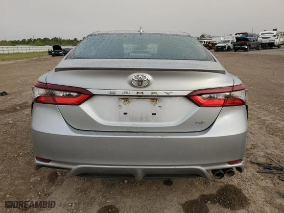 2021 Toyota Camry SE Nightshade with VIN 4T1G11AK0MU456673, listed as a Copart auction lot 49629525 with 80,752 mi miles and Salvage Title. Bid and sale history available at carsss.com. Image 6.