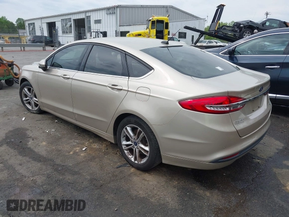 2018 Ford Fusion SE with VIN 3FA6P0HD3JR216560, listed as a IAAI auction lot 41993757 with 89,239 mi miles. Bid and sale history available at carsss.com. Image 3.