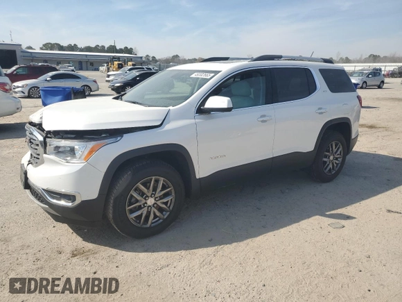 2017 GMC Acadia SLT with VIN 1GKKNMLS8HZ327188, listed as a Copart auction lot 49302665 with 82,166 mi miles and Salvage Title. Bid and sale history available at carsss.com. Image 1.