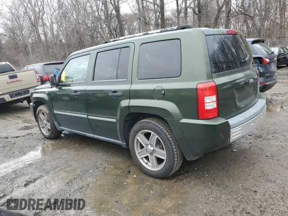 2008 Jeep Patriot Limited with VIN 1J8FT48W28D623151, listed as a Copart auction lot 44363375 with 218,930 mi miles and Salvage Title. Bid and sale history available at DreamBid. Image 2.