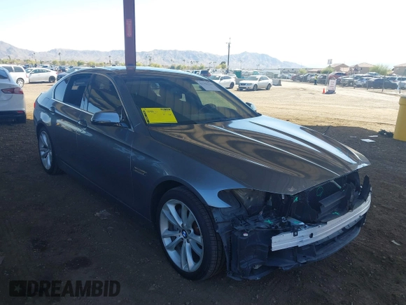 2016 BMW 5 Series 535i with VIN WBA5B1C54GG130262, listed as a IAAI auction lot 41755116 with 125,128 mi miles and . Bid and sale history available at DreamBid. Image 1.