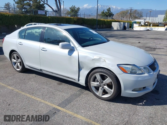 2007 Lexus GS 350 with VIN JTHBE96SX70025844, listed as a IAAI auction lot 41805534 with 183,193 mi miles and . Bid and sale history available at DreamBid. Image 1.