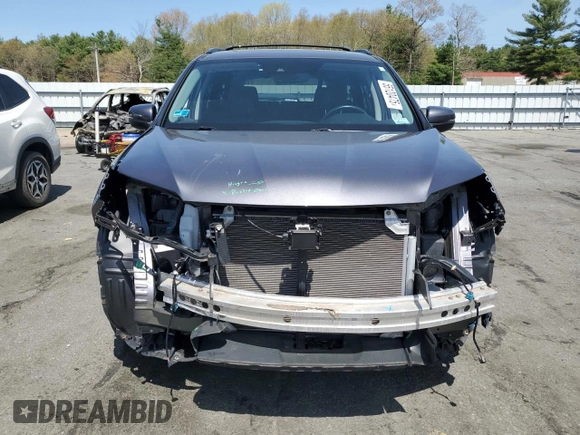 2021 Honda Pilot EX-L with VIN 5FNYF6H54MB052212, listed as a Copart auction lot 55120475 with 29,606 mi miles and Salvage title. Bid and sale history available at DreamBid. Image 5.