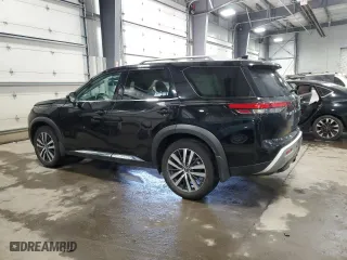 2022 Nissan Pathfinder Platinum with VIN 5N1DR3DK3NC212641, listed as a Copart auction lot 48315205 with 61,252 mi miles and Salvage Title. Bid and sale history available at carsss.com. Image 2.