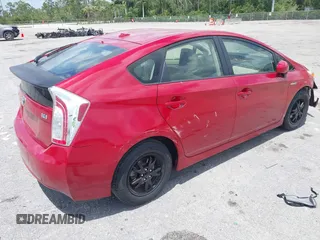 2012 Toyota Prius One with VIN JTDKN3DU3C1583462, listed as a IAAI auction lot 42083253 with 111,906 mi miles. Bid and sale history available at carsss.com. Image 4.
