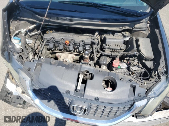 2014 Honda Civic LX z VIN 2HGFB2F58EH507560, wystawiony jako Copart lot #55852875 z przebiegiem 149 131 mil mil oraz Szkoda całkowita • Salvage title. Historia ofert i sprzedaży dostępna na DreamBid. Obrazek 12.