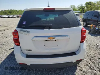 2017 Chevrolet Equinox LS with VIN 2GNALBEK5H1577843, listed as a Copart auction lot 53484755 with 117,672 mi miles and Salvage Title. Bid and sale history available at DreamBid. Image 6.
