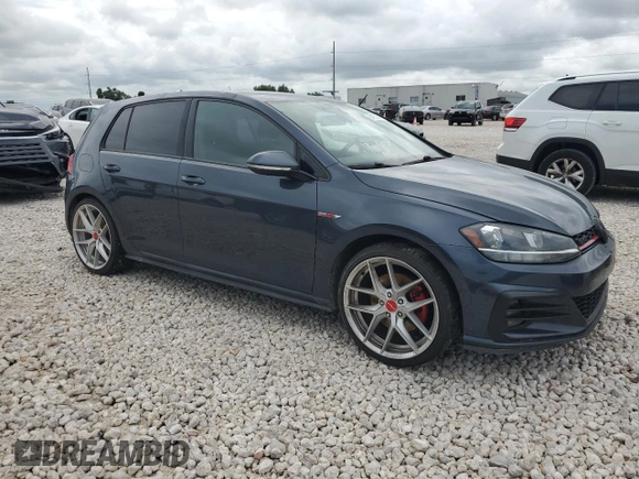 2018 Volkswagen Golf GTI S with VIN 3VW447AU6JM296993, listed as a Copart auction lot 64152944 with 88,410 mi miles and Salvage Title. Bid and sale history available at carsss.com. Image 4.