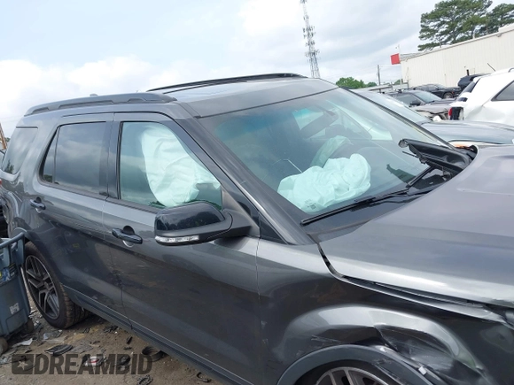 2017 Ford Explorer Sport with VIN 1FM5K8GT9HGD61871, listed as a IAAI auction lot 42276401 with 119,884 mi miles and . Bid and sale history available at DreamBid. Image 13.
