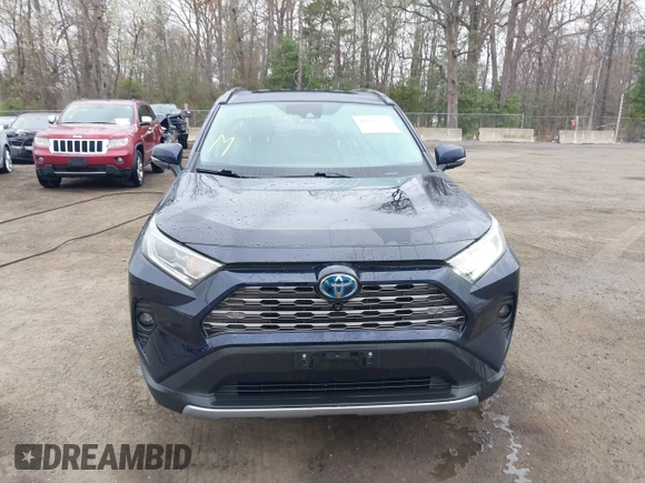 2020 Toyota RAV4 Hybrid Limited with VIN 4T3DWRFV1LU005327, listed as a IAAI auction lot 41886432 with 13,107 mi miles. Bid and sale history available at carsss.com. Image 13.