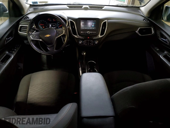 2018 Chevrolet Equinox LT with VIN 3GNAXSEV1JL300528, listed as a Copart auction lot 53065125 with 98,980 mi miles and Salvage Title. Bid and sale history available at carsss.com. Image 8.