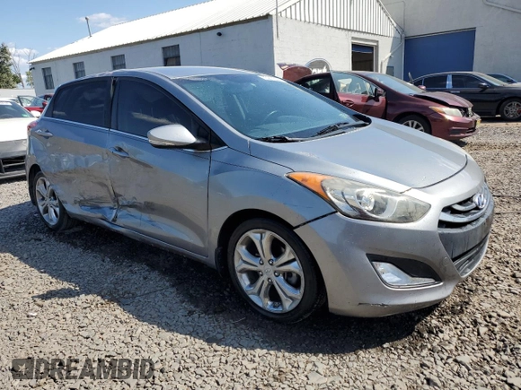 2015 Hyundai Elantra GT with VIN KMHD35LH3FU247341, listed as a Copart auction lot 70271654 with 50,369 mi miles and Salvage Title. Bid and sale history available at carsss.com. Image 4.