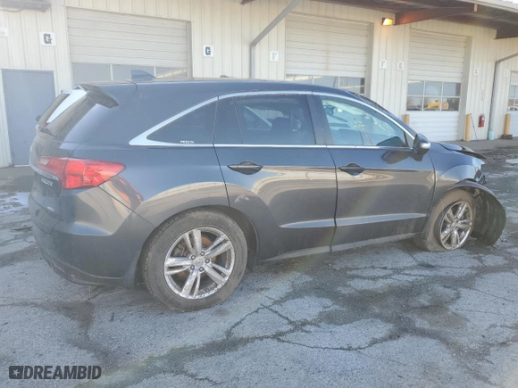 2015 Acura RDX Tech Pkg with VIN 5J8TB4H55FL008084, listed as a Copart auction lot 48112425 with 133,383 mi miles and Salvage Title. Bid and sale history available at carsss.com. Image 3.