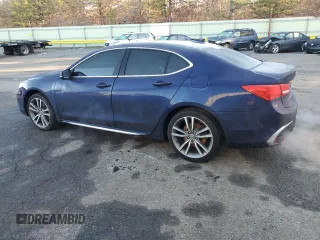 2020 Acura TLX w/Technology Pkg with VIN 19UUB2F4XLA004493, listed as a Copart auction lot 87102564 with 34,037 mi miles and Salvage Title. Bid and sale history available at carsss.com. Image 2.