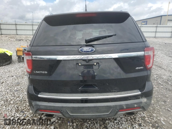 2018 Ford Explorer Limited с VIN 1FM5K8F84JGB67154, выставлен на аукционе Copart как лот 55072955 с пробегом Не указан миль и Списание • Salvage title. История ставок и продаж доступна на DreamBid. Изображение 6.