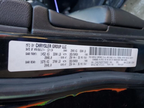 2015 Jeep Grand Cherokee Altitude with VIN 1C4RJFAG3FC720922, listed as a Copart auction lot 44768845 with 188,487 mi miles and Salvage Title. Bid and sale history available at carsss.com. Image 13.