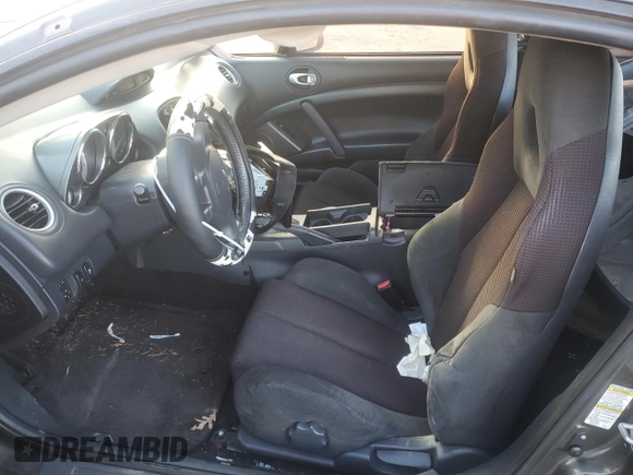 2010 Mitsubishi Eclipse GS with VIN 4A31K2DF2AE001547, listed as a Copart auction lot 41827725 with 230,015 mi miles and Salvage Title. Bid and sale history available at DreamBid. Image 7.