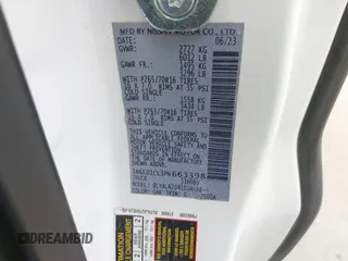 2023 Nissan Frontier S with VIN 1N6ED1CL3PN663398, listed as a IAAI auction lot 41934398 with 27,214 mi miles and . Bid and sale history available at DreamBid. Image 9.