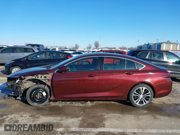 2019 Buick Regal Preferred II with VIN W04GM6SX0K1008235, listed as a IAAI auction lot 41315020 with 77,008 mi miles and . Bid and sale history available at DreamBid. Image 15.