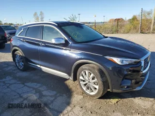 2021 Infiniti QX50 Essential z VIN 3PCAJ5CB6MF112594, wystawiony jako Copart lot #78611264 z przebiegiem 69 491 mil mil oraz Szkoda całkowita • Salvage title. Historia ofert i sprzedaży dostępna na DreamBid. Obrazek 4.