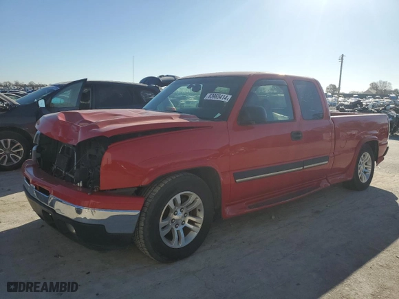 2007 Chevrolet Silverado 1500 Classic LT1 with VIN 1GCEC19ZX7Z136999, listed as a Copart auction lot 83965414 with 203,037 mi miles and Salvage Title. Bid and sale history available at carsss.com. Image 1.