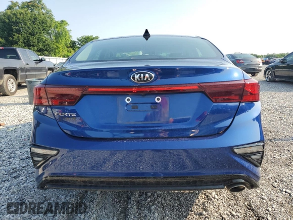 2021 Kia Forte LXS with VIN 3KPF24AD0ME361464, listed as a Copart auction lot 59199045 with 30,380 mi miles and Salvage title. Bid and sale history available at DreamBid. Image 6.