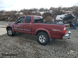2005 Toyota Tundra SR5 with VIN 5TBBT44125S460154, listed as a Copart auction lot 45557665 with 176,257 mi miles and Salvage Title. Bid and sale history available at carsss.com. Image 2.