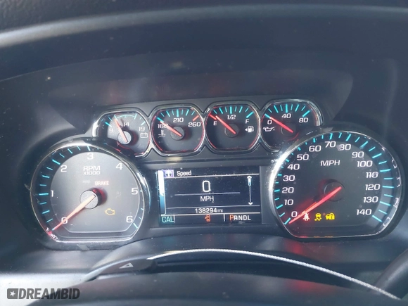 2017 Chevrolet Silverado 1500 LT with VIN 1GCVKREC7HZ216507, listed as a IAAI auction lot 41828407 with 138,294 mi miles. Bid and sale history available at carsss.com. Image 7.