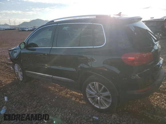 2015 Volkswagen Tiguan SEL with VIN WVGAV7AX2FW524276, listed as a Copart auction lot 63631995 with 87,284 mi miles and Salvage title. Bid and sale history available at DreamBid. Image 2.